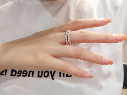 [Resenly Jewelry]SPIRAL DIAMOND RING