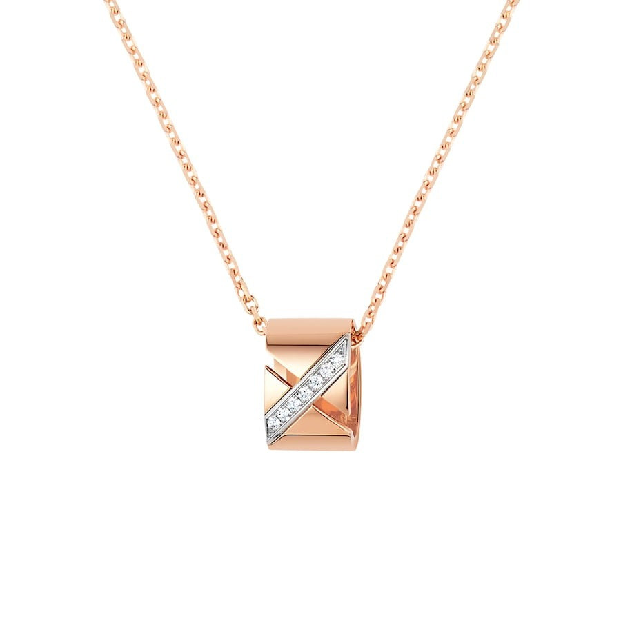 [Resenly Jewelry]LIENS EVIDENCE DIAMOND NECKLACE