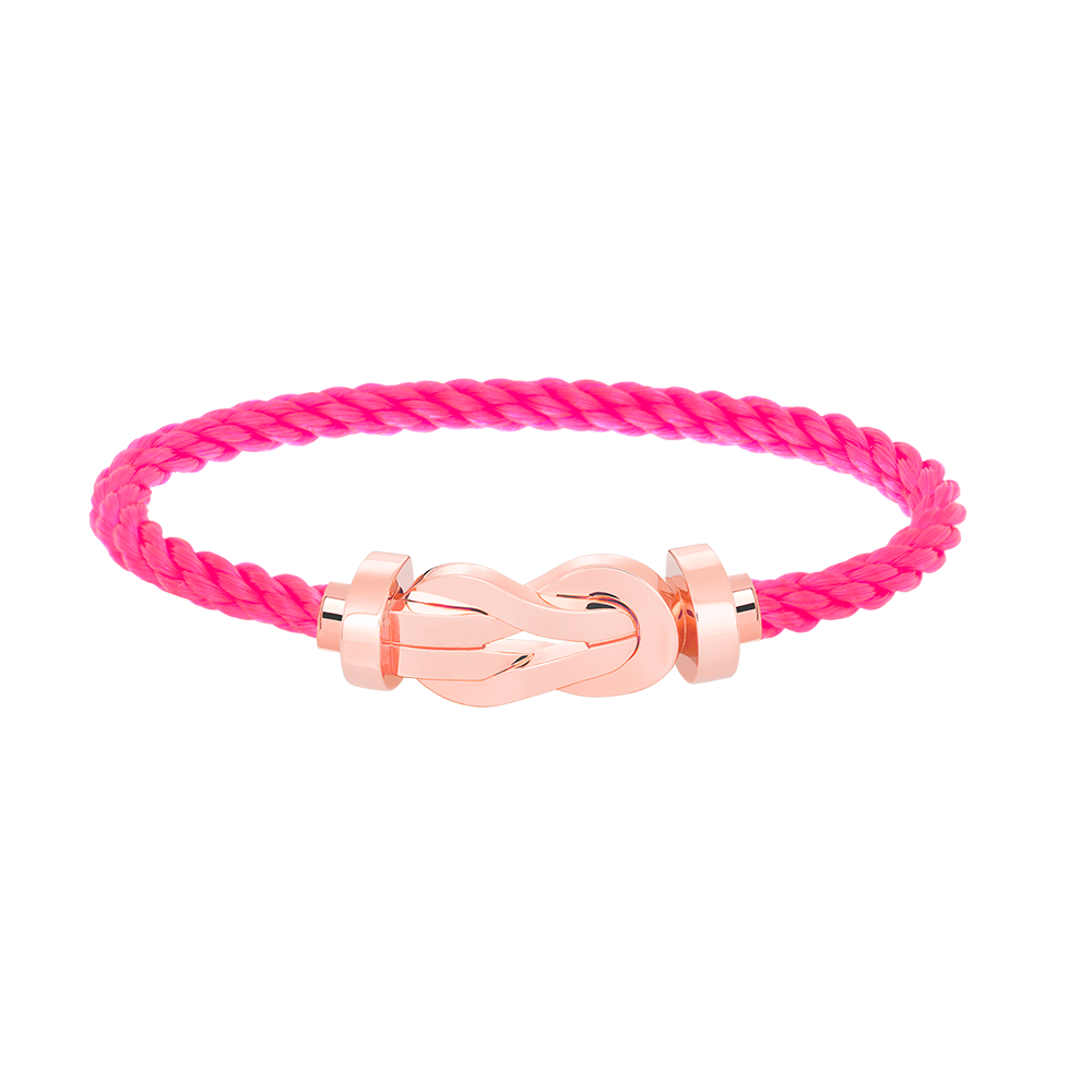 [Resenly Jewelry]CHANCE LARGE 8 FIGURE BUCKLE NO DIAMOND BRACELET ROSE GOLD