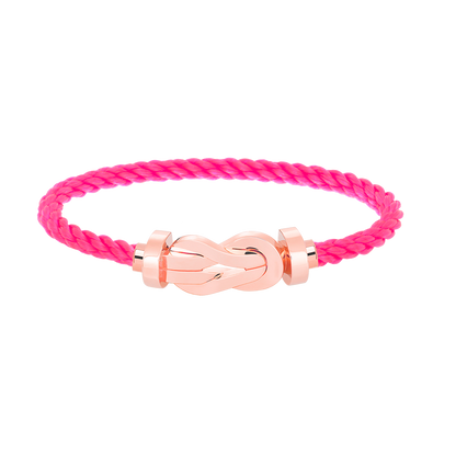 [Resenly Jewelry]CHANCE LARGE 8 FIGURE BUCKLE NO DIAMOND BRACELET ROSE GOLD