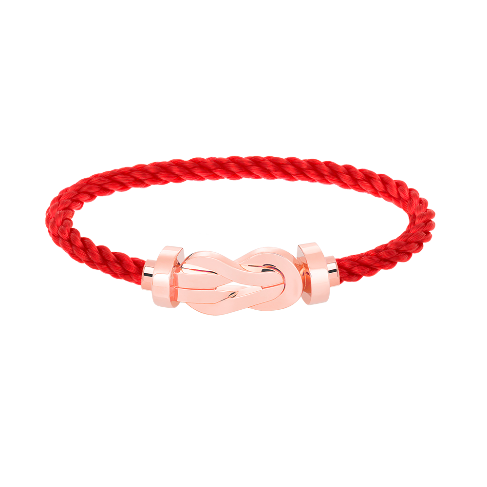 [Resenly Jewelry]CHANCE LARGE 8 FIGURE BUCKLE NO DIAMOND BRACELET ROSE GOLD