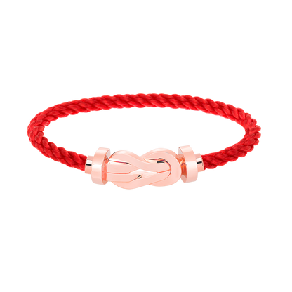[Resenly Jewelry]CHANCE LARGE 8 FIGURE BUCKLE NO DIAMOND BRACELET ROSE GOLD