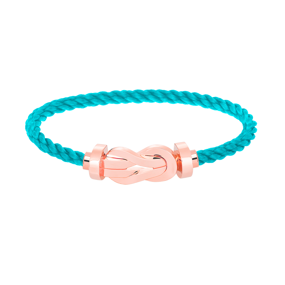 [Resenly Jewelry]CHANCE LARGE 8 FIGURE BUCKLE NO DIAMOND BRACELET ROSE GOLD