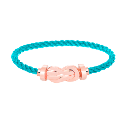 [Resenly Jewelry]CHANCE LARGE 8 FIGURE BUCKLE NO DIAMOND BRACELET ROSE GOLD
