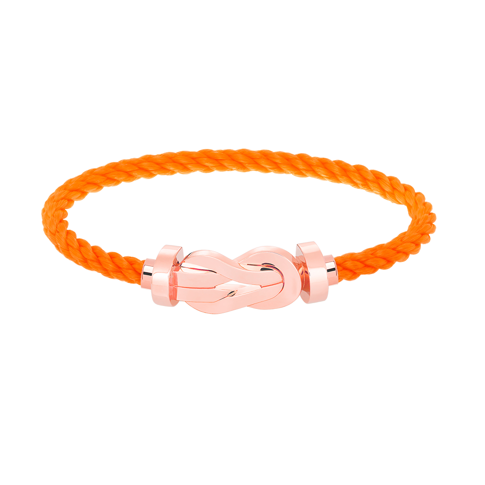 [Resenly Jewelry]CHANCE LARGE 8 FIGURE BUCKLE NO DIAMOND BRACELET ROSE GOLD