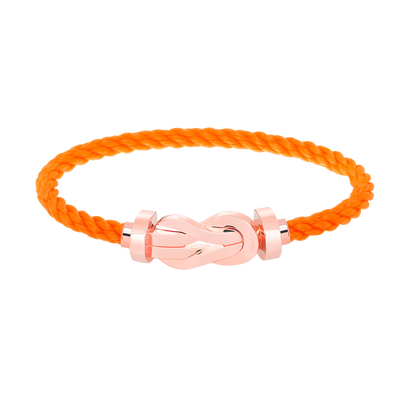 [Resenly Jewelry]CHANCE LARGE 8 FIGURE BUCKLE NO DIAMOND BRACELET ROSE GOLD