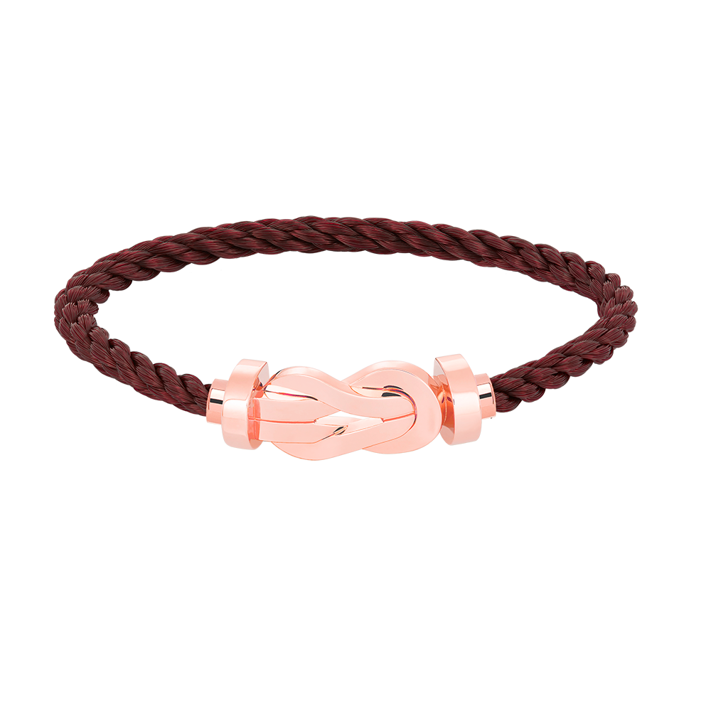 [Resenly Jewelry]CHANCE LARGE 8 FIGURE BUCKLE NO DIAMOND BRACELET ROSE GOLD
