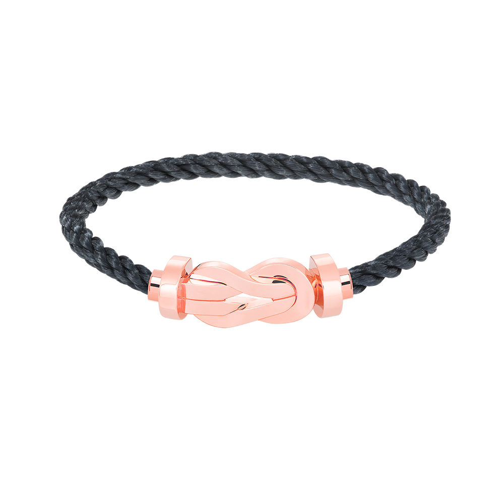 [Resenly Jewelry]CHANCE LARGE 8 FIGURE BUCKLE NO DIAMOND BRACELET ROSE GOLD