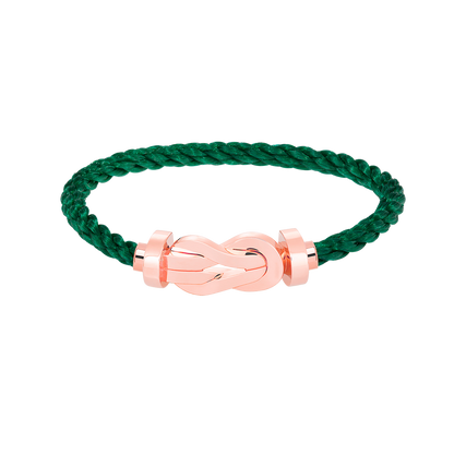 [Resenly Jewelry]CHANCE LARGE 8 FIGURE BUCKLE NO DIAMOND BRACELET ROSE GOLD
