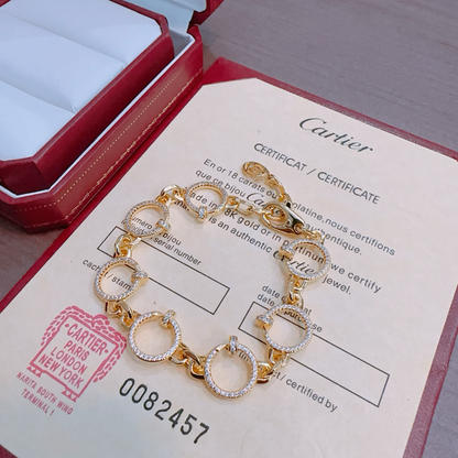 [Resenly Jewelry Jewelry] LOVE&JUSTE ブレスレット ダイヤモンド