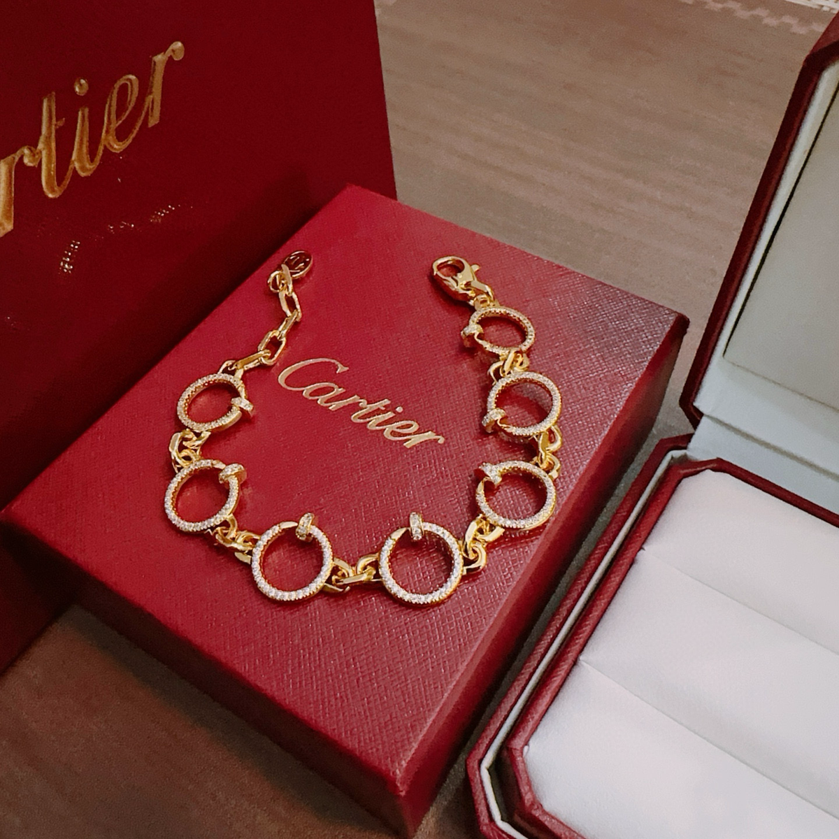 [Resenly Jewelry Jewelry] LOVE&JUSTE ブレスレット ダイヤモンド