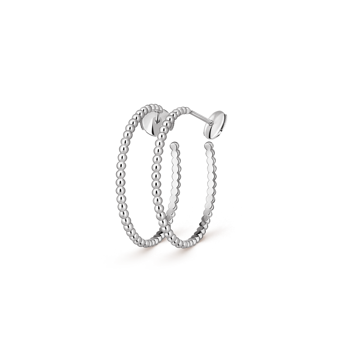 [Resenly Jewelry] SMOOTH BEAD STUD EARRINGS