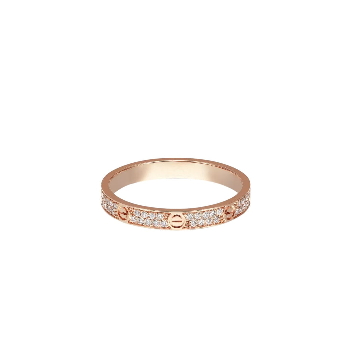 [Resenly Jewelry]LOVE RING 2.65MM DIAMOND