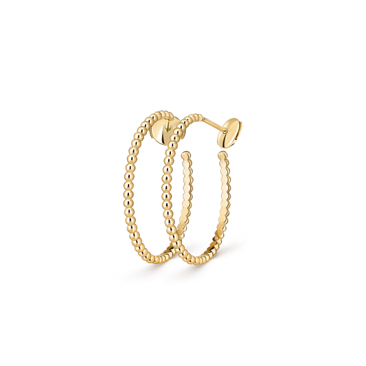 [Resenly Jewelry] SMOOTH BEAD STUD EARRINGS