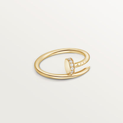 [Resenly Jewelry]JUSTE 1.8MM HALF DIAMOND RING