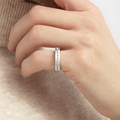 [Resenly Jewelry]ZERO 1 ビー・ゼロワン パヴェダイヤモンド スパイラルリング