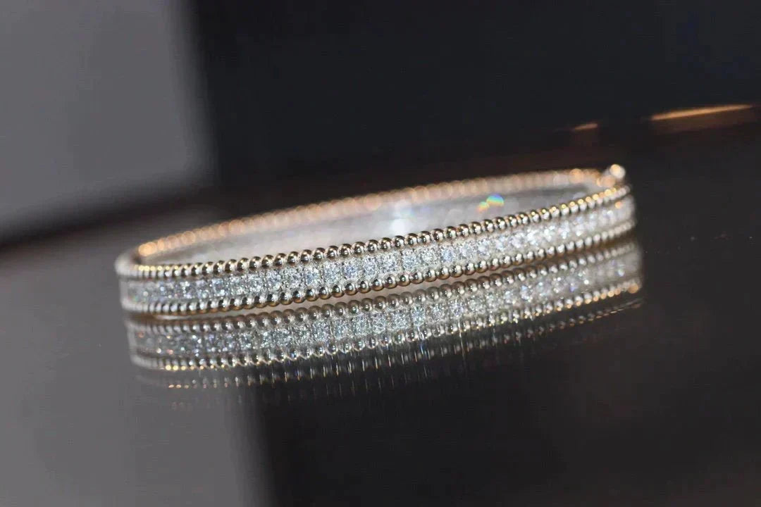 [Resenly Jewelry]ペルレ ダイヤモンド ブレスレット 1連