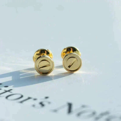 [Resenly Jewelry]LOVE EARRINGS GOLD 10MM