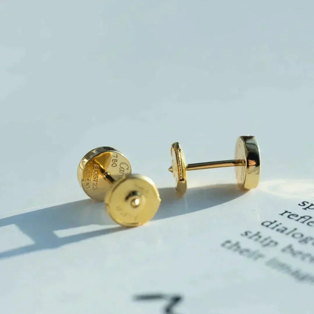 [Resenly Jewelry]LOVE EARRINGS GOLD 10MM