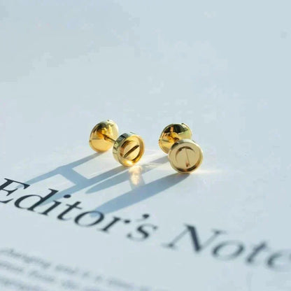 [Resenly Jewelry]LOVE EARRINGS GOLD 10MM