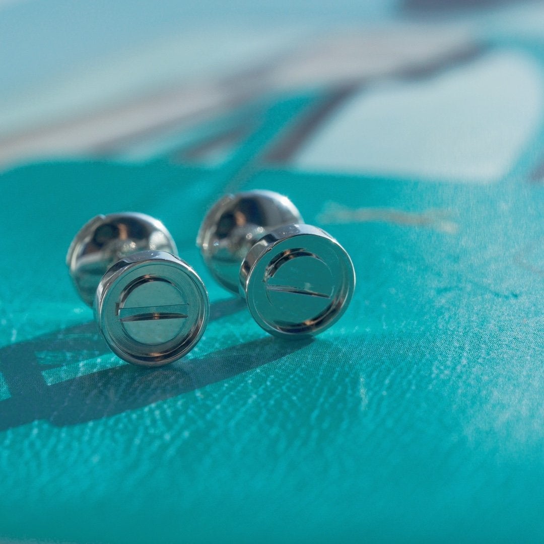 [Resenly Jewelry]LOVE EARRINGS SILVER 10MM