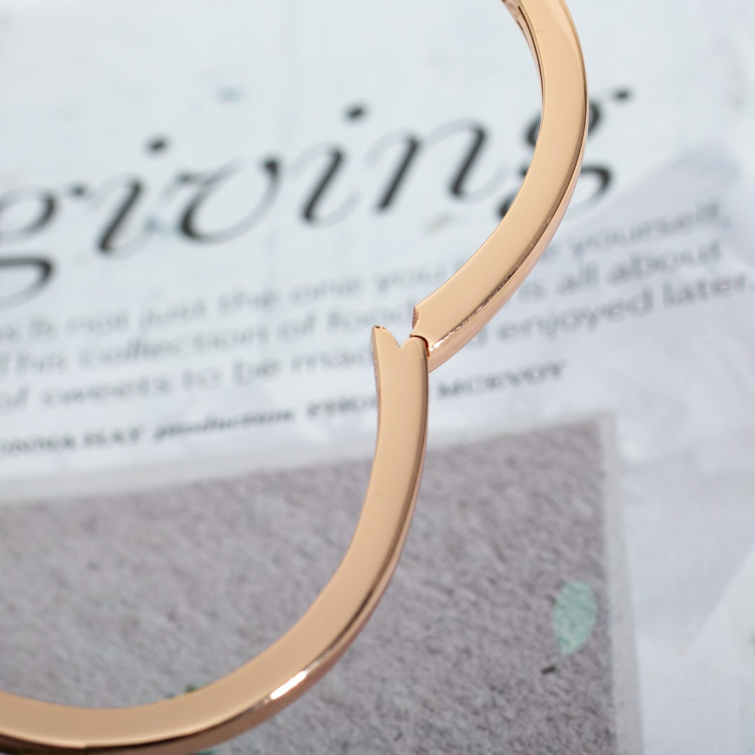 [Resenly Jewelry]DREAM BRACELET OPEN PINK GOLD MOP DIAMOND