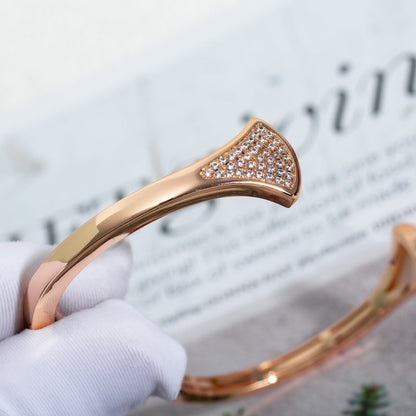 [Resenly Jewelry]DREAM BRACELET OPEN PINK GOLD MOP DIAMOND