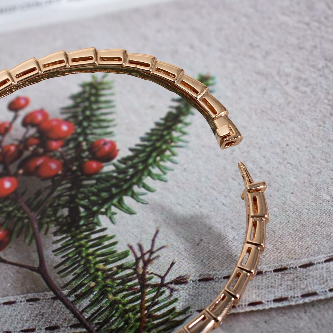 [Resenly Jewelry]SERPENTI SMALL BRACELET PINK GOLD DIAMOND