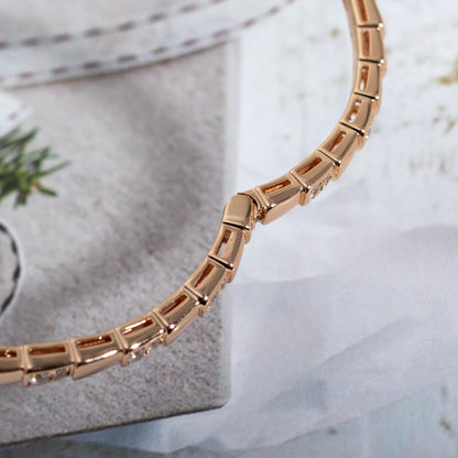 [Resenly Jewelry]SERPENTI BRACELET PINK GOLD DIAMOND