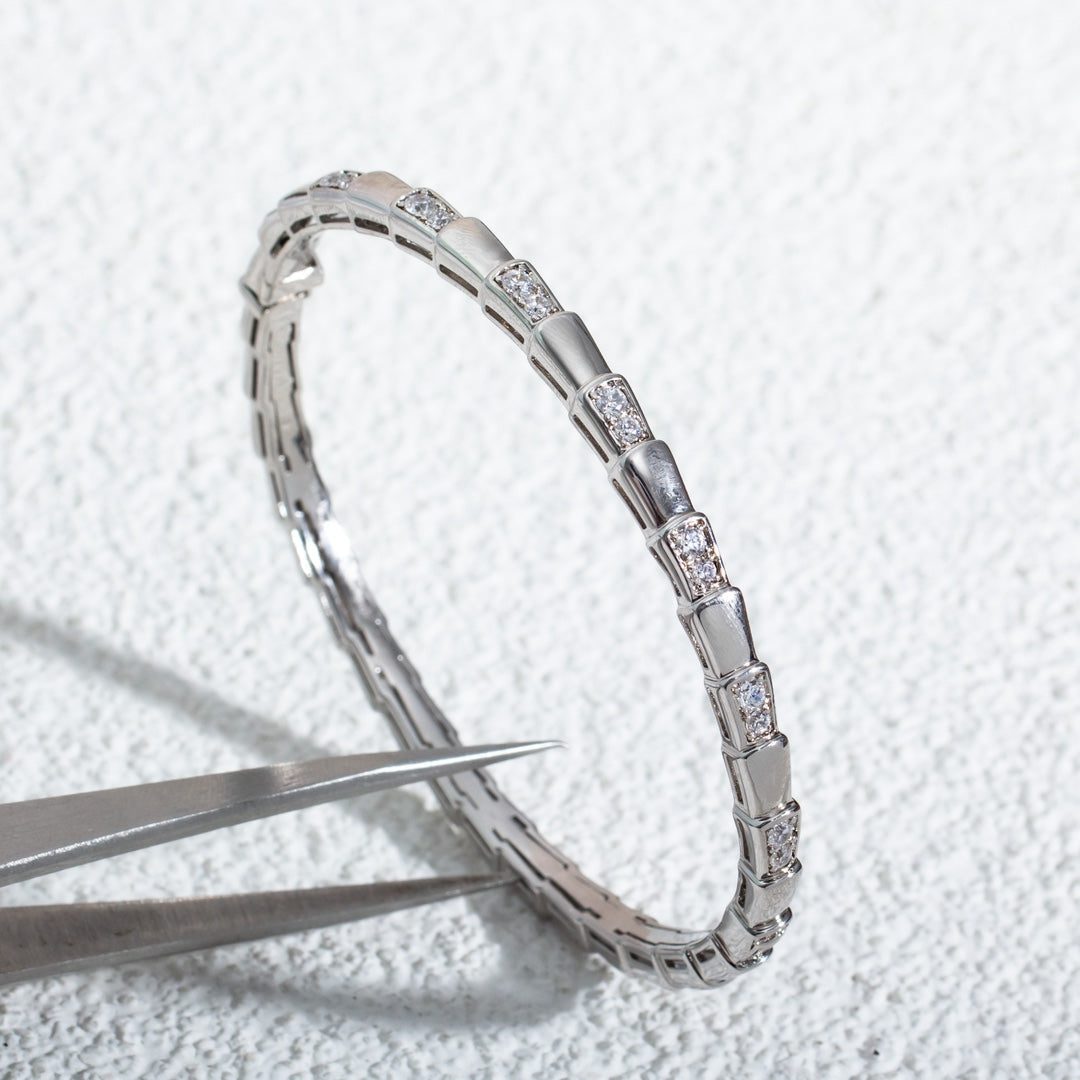 [Resenly Jewelry]セルペンティ ブレスレット シルバー ダイヤモンド