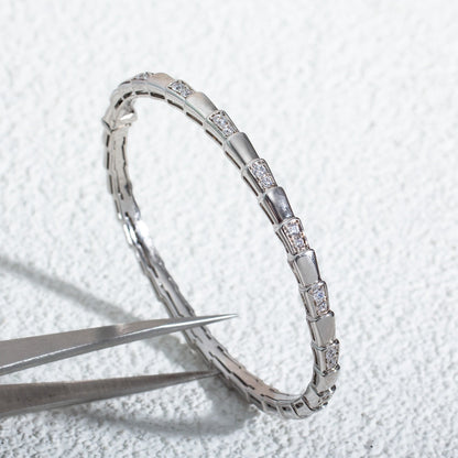 [Resenly Jewelry]セルペンティ ブレスレット シルバー ダイヤモンド