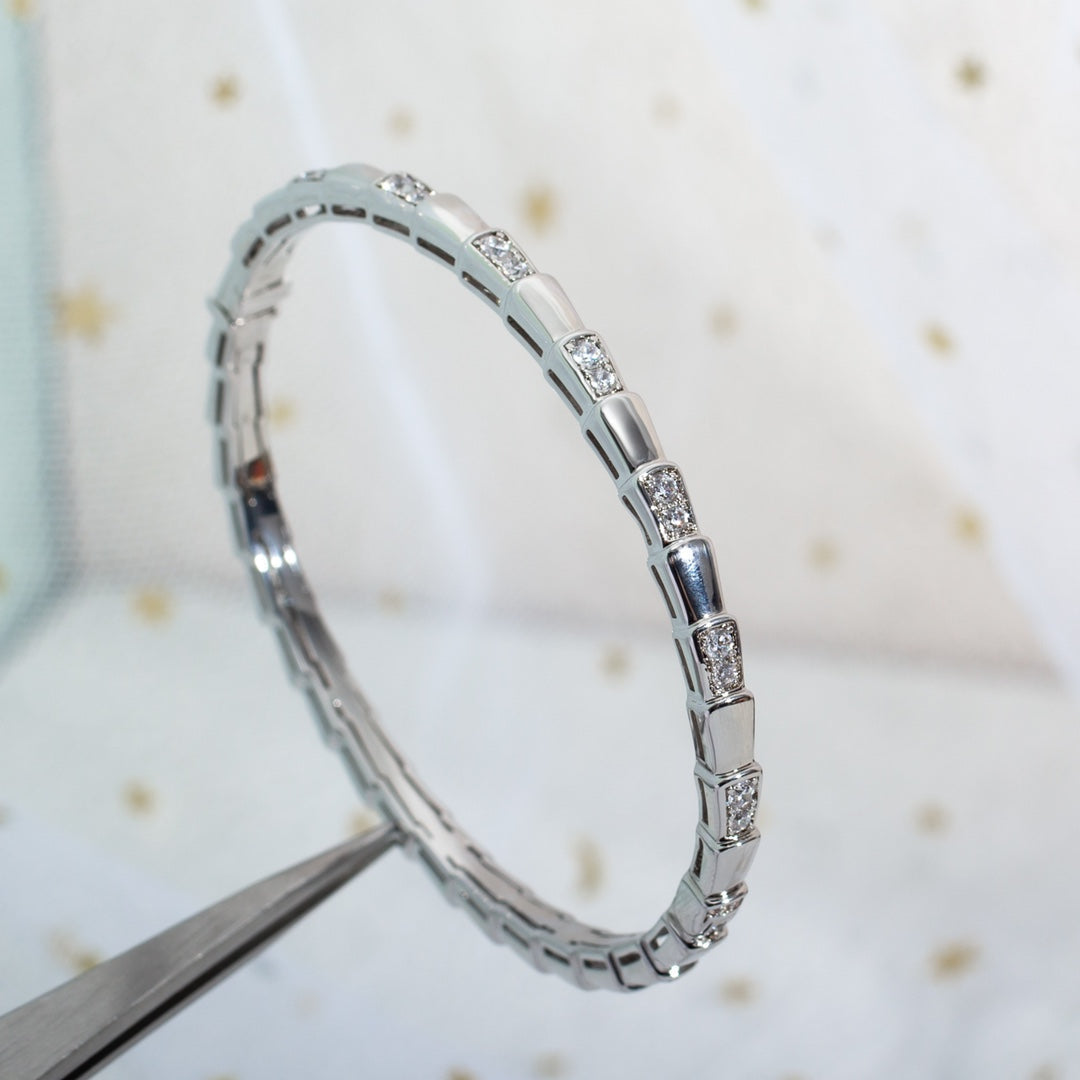 [Resenly Jewelry]セルペンティ ブレスレット シルバー ダイヤモンド