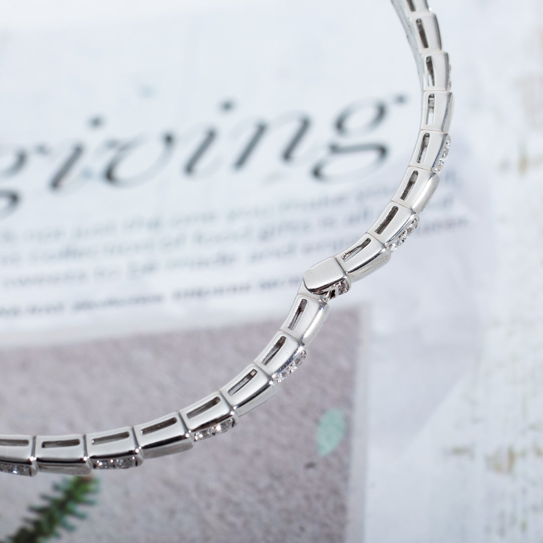 [Resenly Jewelry]セルペンティ ブレスレット シルバー ダイヤモンド