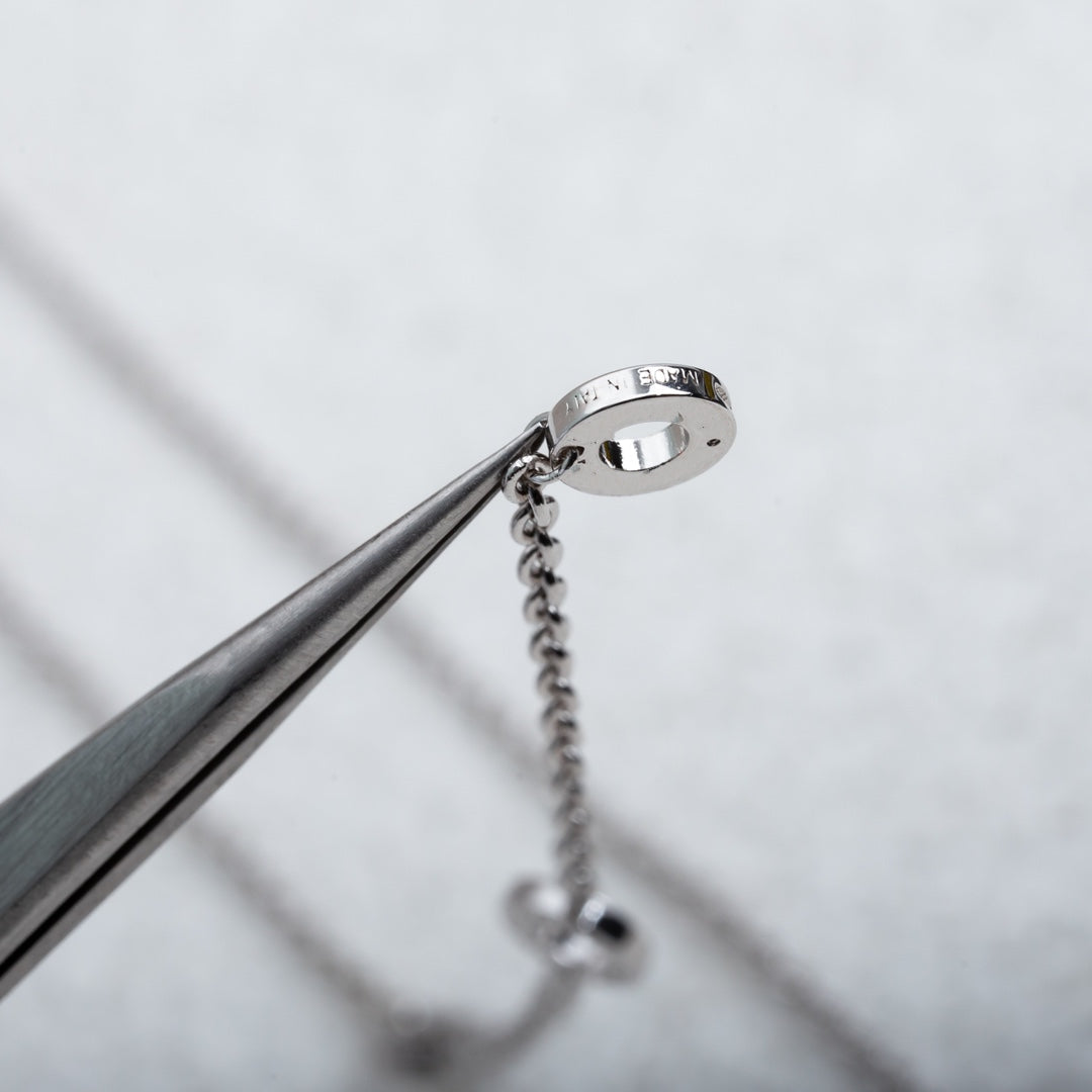 [Resenly Jewelry]PARENTESI NECKLACE SILVER