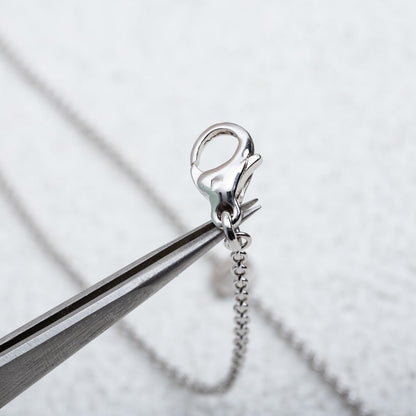 [Resenly Jewelry]PARENTESI NECKLACE SILVER