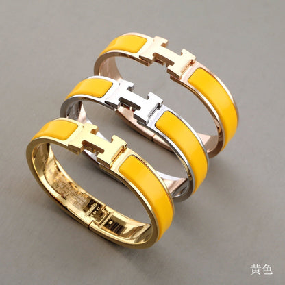 [Resenly Jewelry]H YELLOW BRACELET