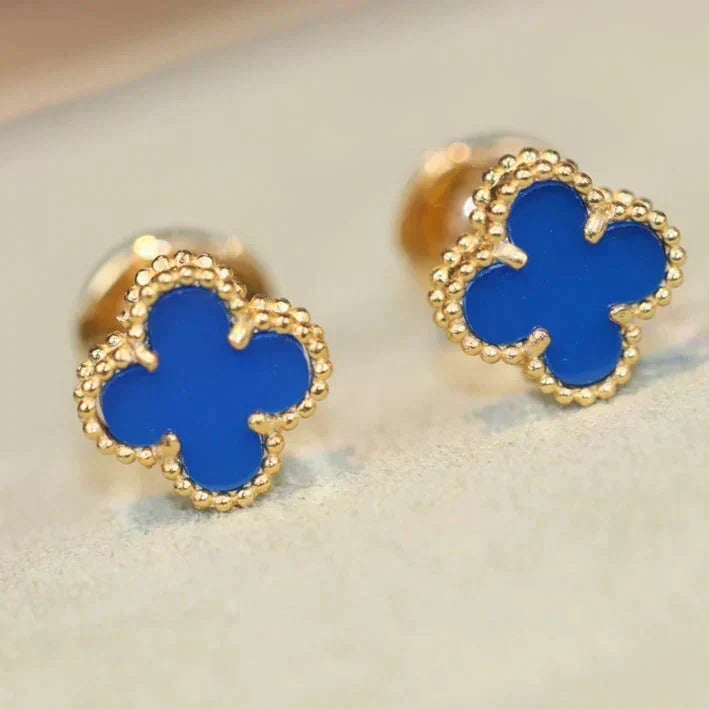 {
  "Resenly Jewelry": "Resenly Jewelry",
  "CLOVER MINI 9.5MM TURQUOISE EARRINGS": "クローバー ミニ 9.5mm ターコイズ ピアス"
}