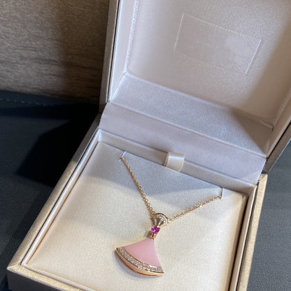 [Resenly Jewelry]DREAM NECKLACE PINK OPAL