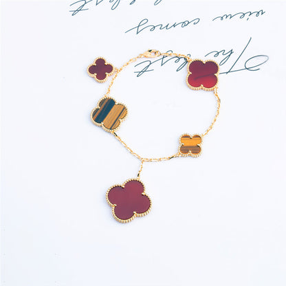 {
  "Resenly Jewelry": "Resenly Jewelry",
  "CLOVER BRACELET 5 MOTIFS CARNELIAN TIGER EYE": "クローバーブレスレット 5モチーフ カーネリアン・タイガーアイ"
}