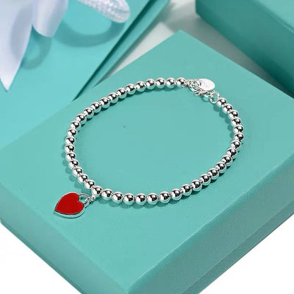 [Resenly Jewelry]MINI HEART BRACELET SILVER