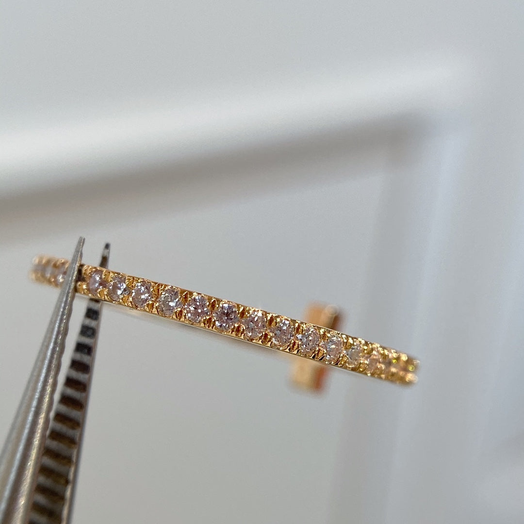 [Resenly Jewelry]T RING DIAMOND PINK GOLD