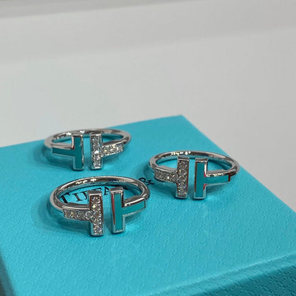 [Resenly Jewelry] WIRE TURQUOISE DIAMOND RING SILVER