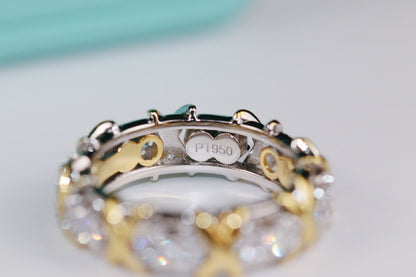 [Resenly Jewelry]SIXTEEN STONE RING GOLD