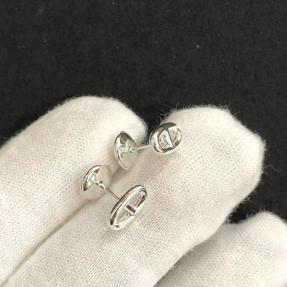 [Resenly Jewelry]CHAINE SMALL EARRINGS GOLD AND SILVER