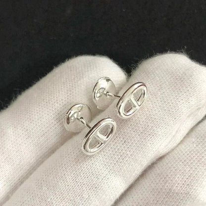 [Resenly Jewelry]CHAINE SMALL EARRINGS GOLD AND SILVER
