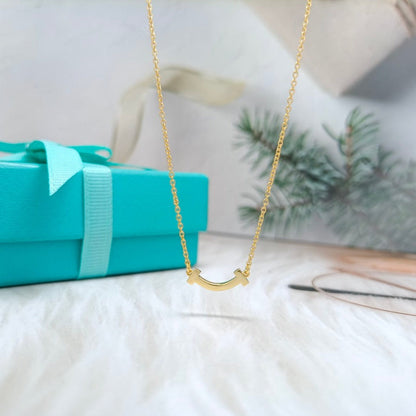 [Resenly Jewelry]MINI SMILE PEDANT NECKLACE