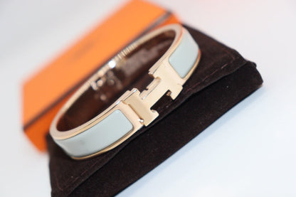 [Resenly Jewelry]H LIGHT BLUE BRACELET