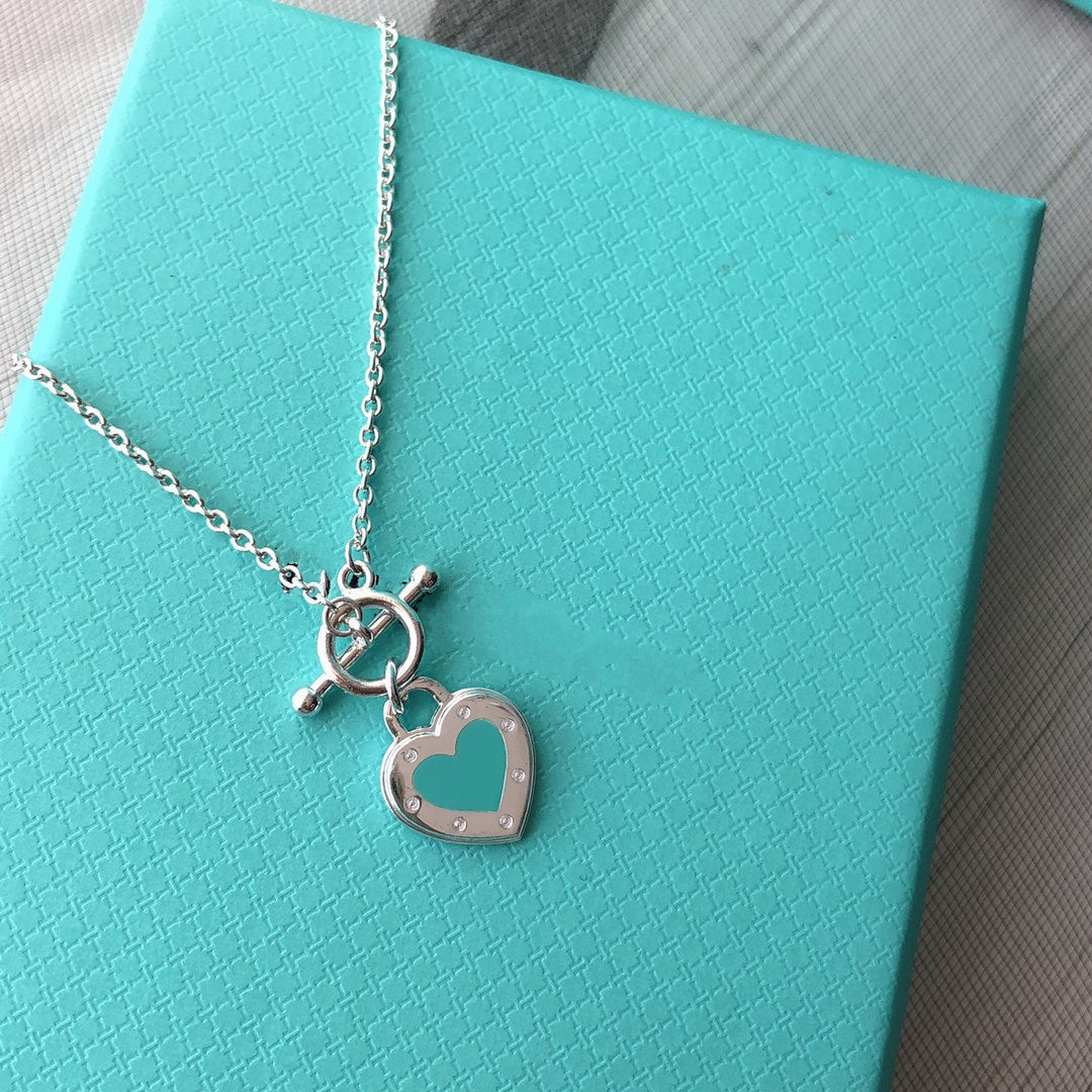 [Resenly Jewelry] ラブハートブルーブレスレット