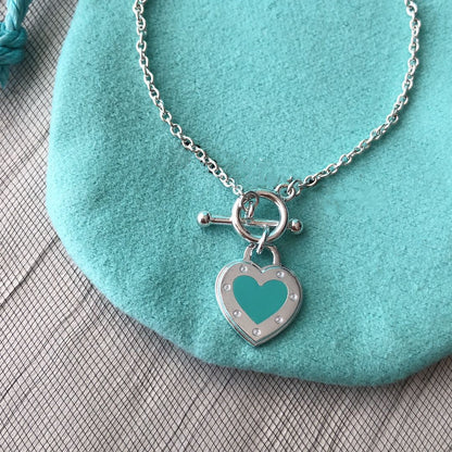 [Resenly Jewelry] ラブハートブルーブレスレット