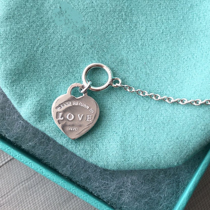 [Resenly Jewelry] ラブハートブルーブレスレット